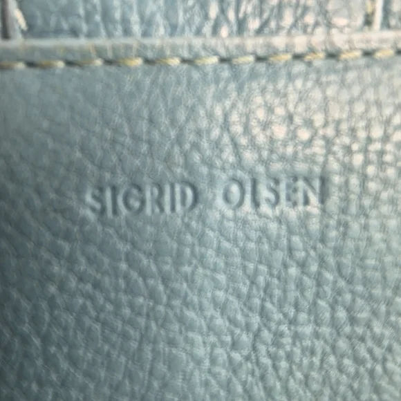 Sigrid Olsen Sky Blue Shoulder Bag - Picture 3 of 12